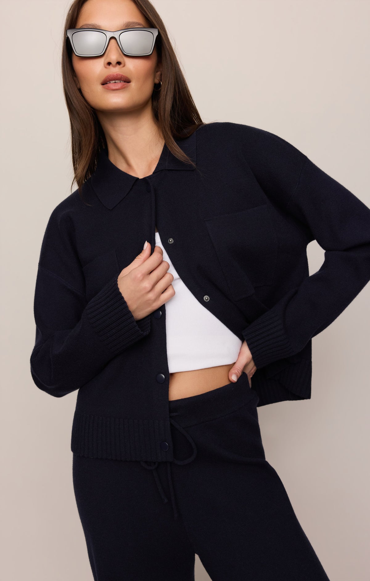 Take It Easy Wide Leg Sweater Pant