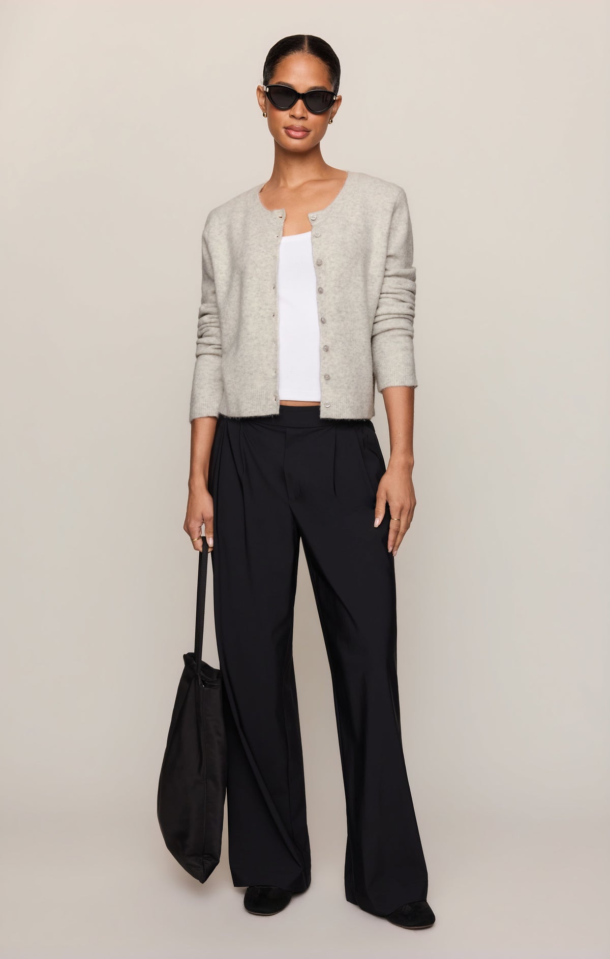Travel Wide Leg Trouser