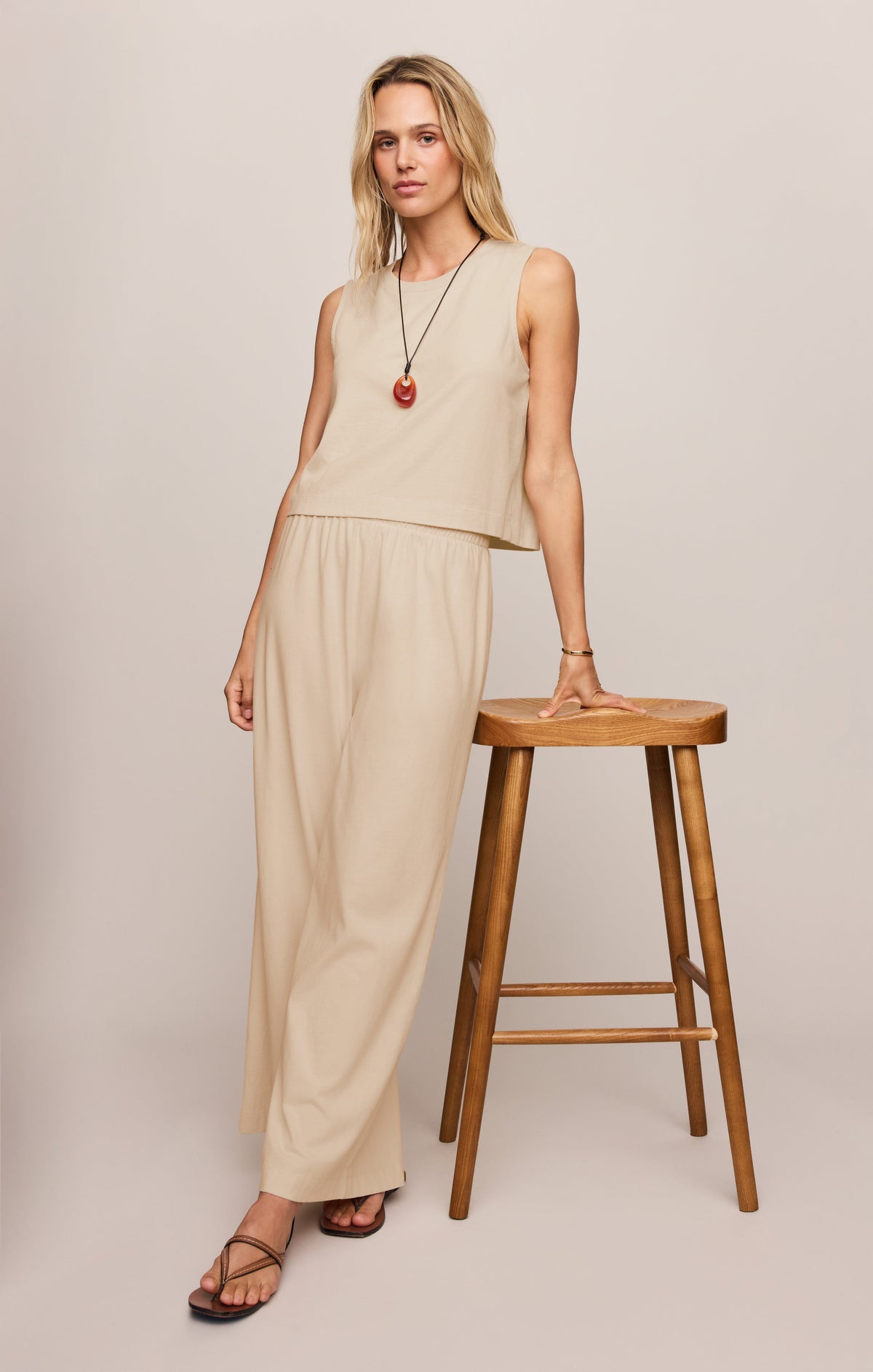 Sloane Cotton Jersey Tank