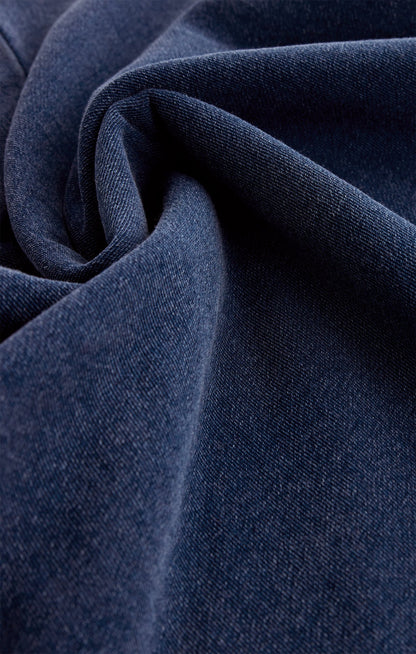 Circuit Knit Denim Sweatshirt