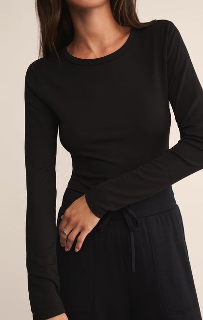 Second Skin Crew Long Sleeve Tee