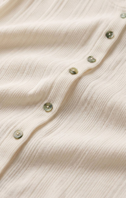 Lainey Pointelle Button Front Tank