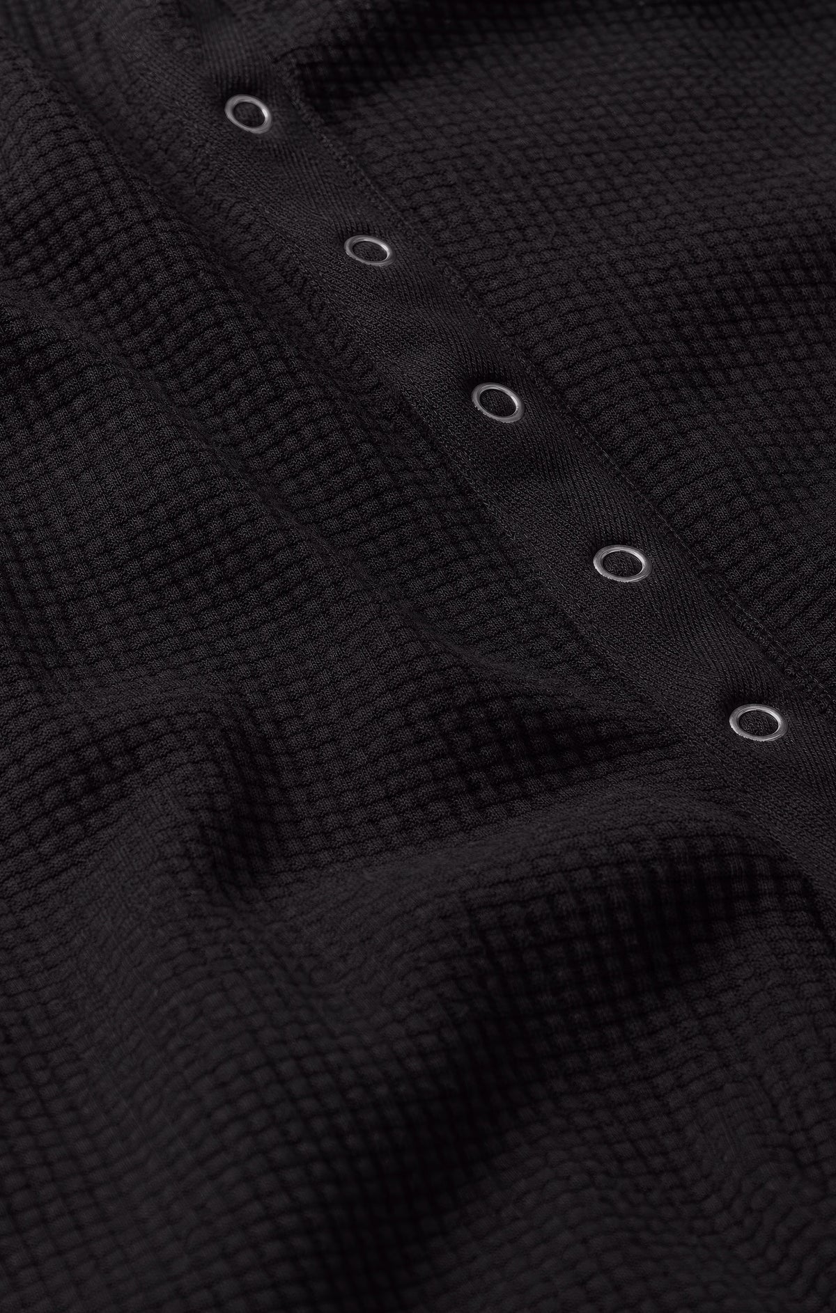 Albany Waffle Snap Front Top