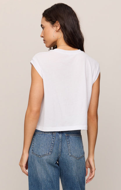 Flex Cropped Muscle Tee