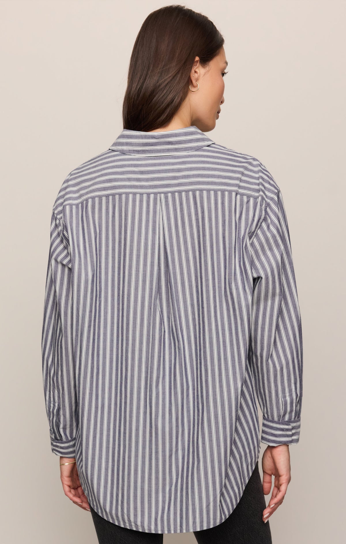 The Gallery Striped Button Up