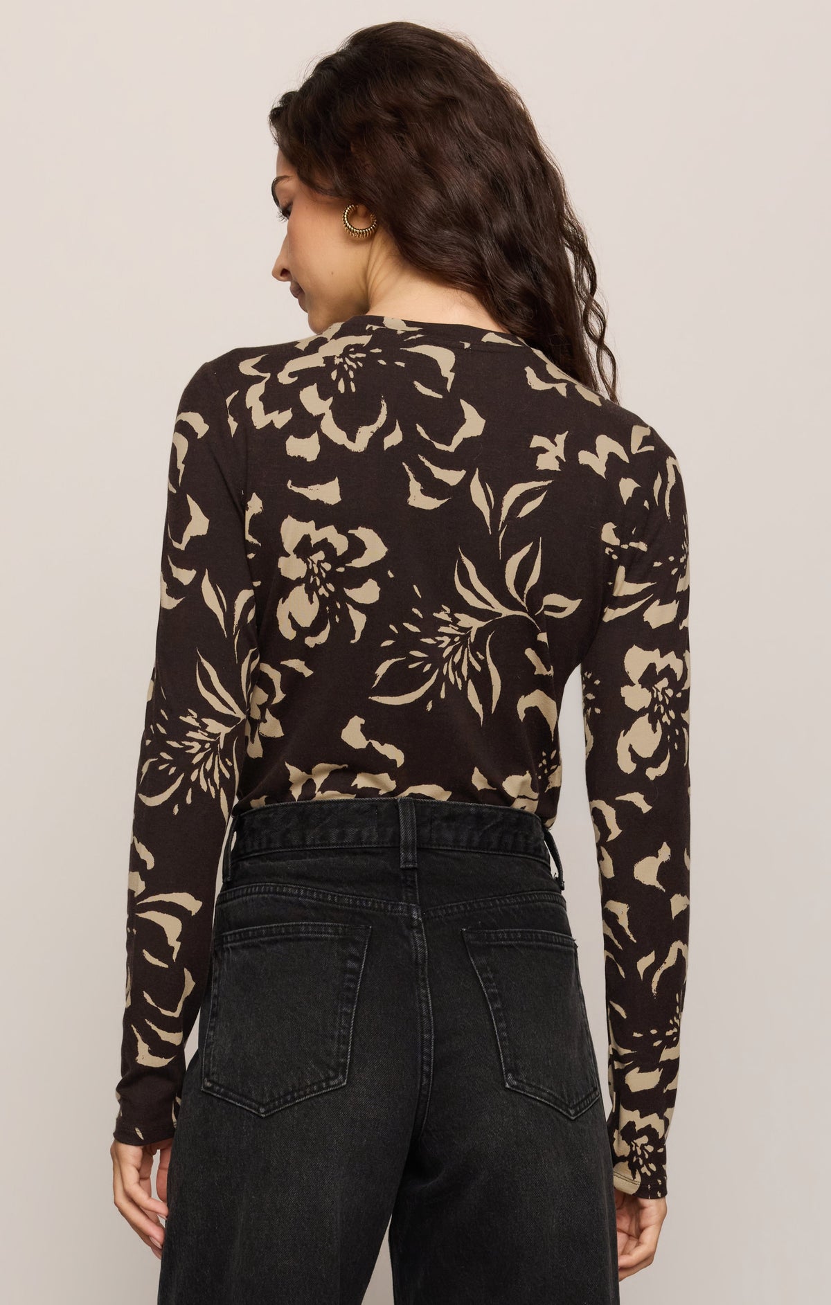 Onyx Freya Floral Long Sleeve Top