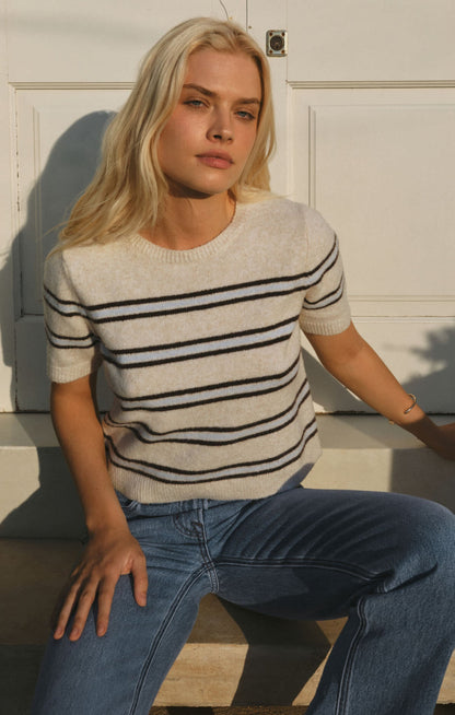 Gatewood Stripe Sweater Tee