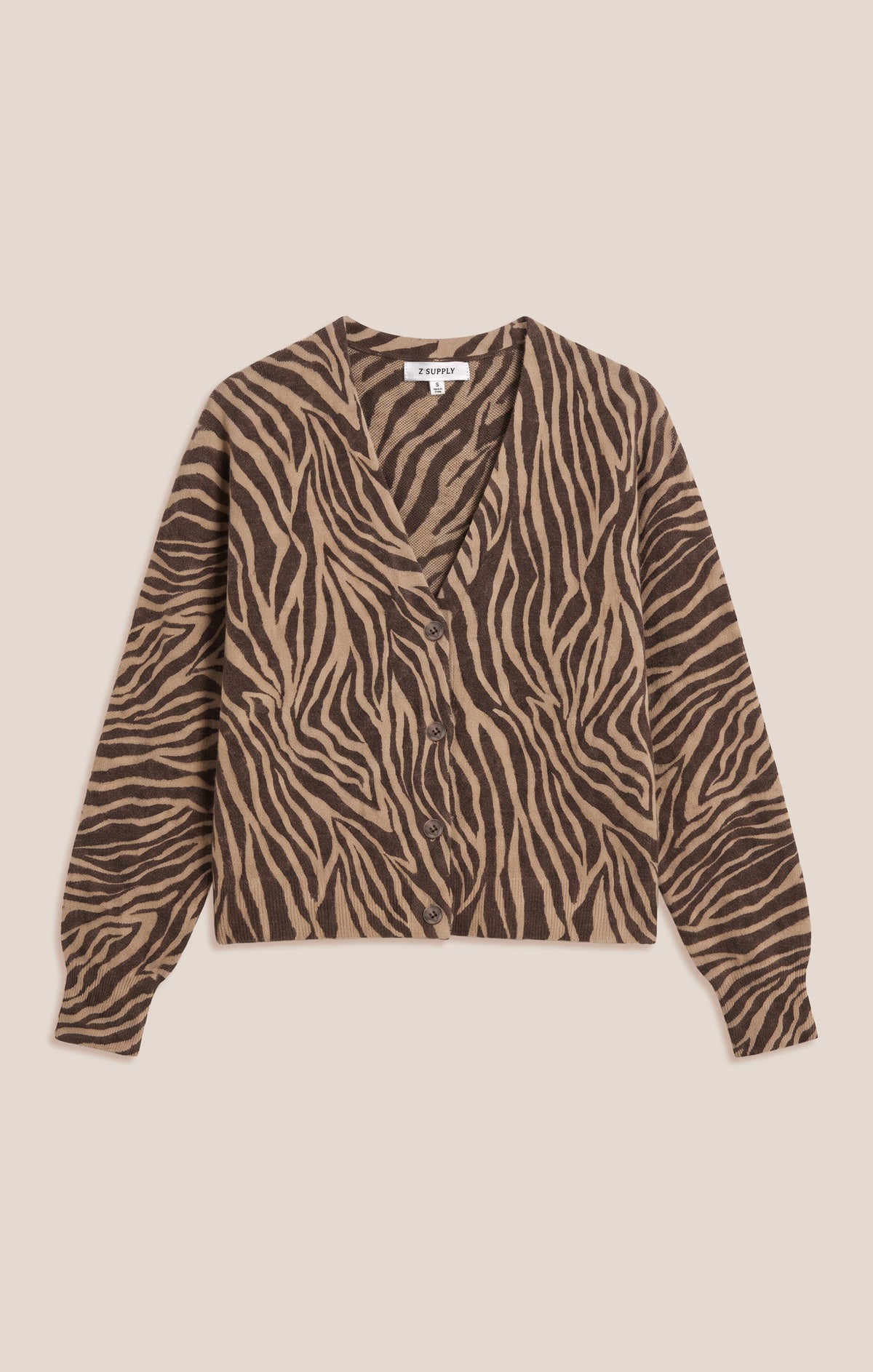 All The Wild Zebra Cardigan