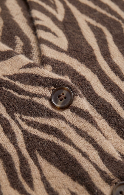 All The Wild Zebra Cardigan