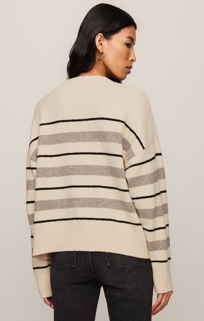 Cirrus Stripe Sweater