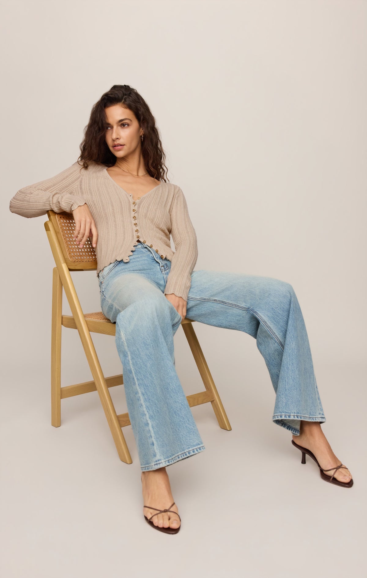 Landa Pointelle Top