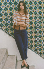 Medina Cozy Stripe Cardigan