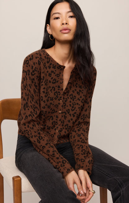 Medina Leopard Cardigan