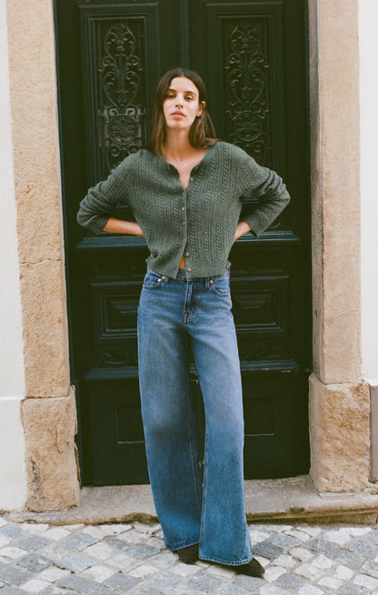 Medina Cable Cardigan